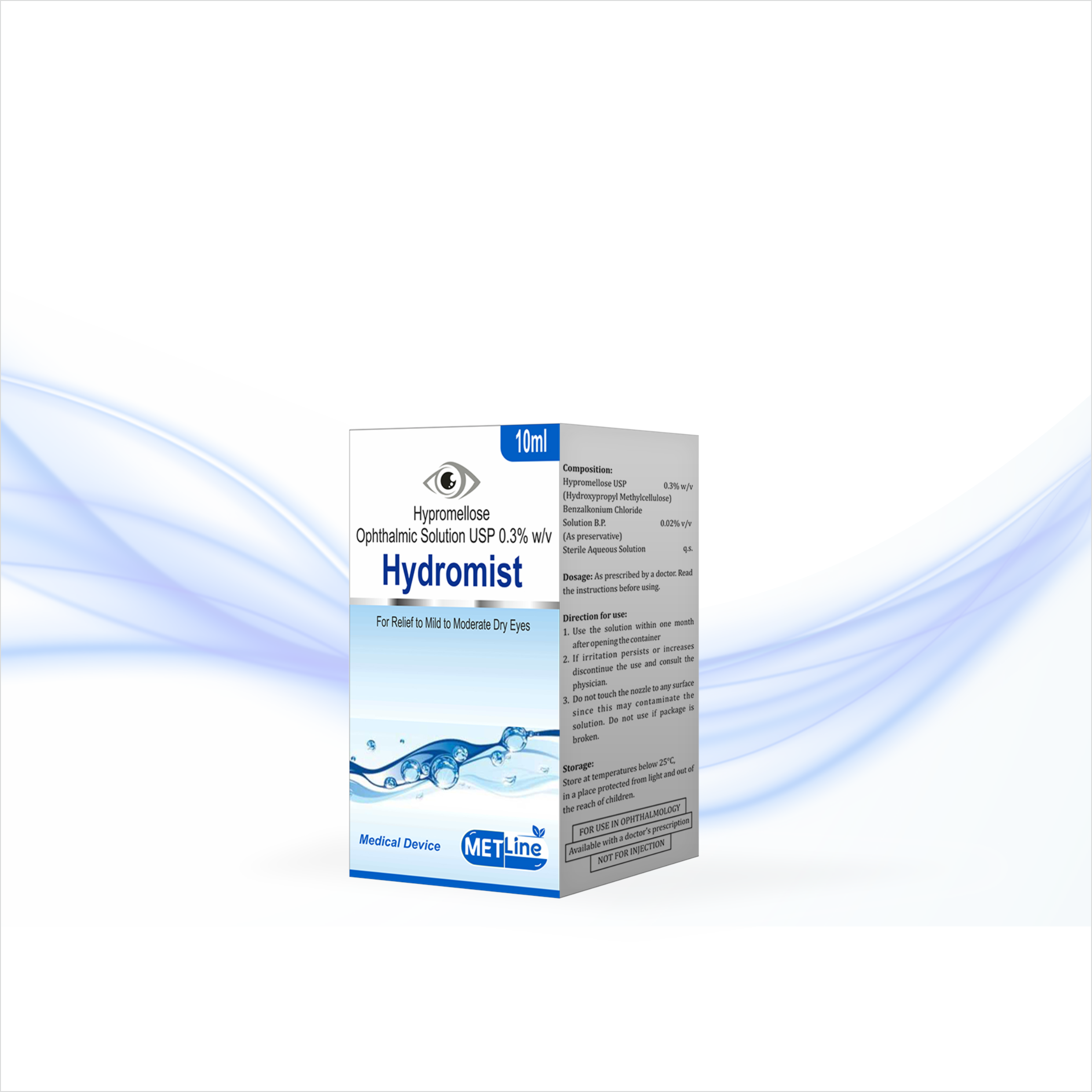 HYDROMIST 10 ML GÖZ DAMCISI